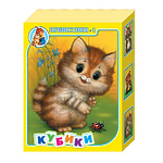 Кубики "Пушистики 1"