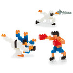 Мини-конструктор Nanoblock Спорт (Наноблок) "Боевые Искусства", 160 элементов