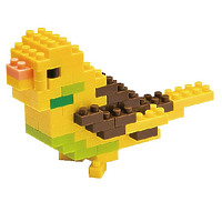 Мини-конструктор Nanoblock (Наноблок) "Желтый Попугайчик", 80 элементов