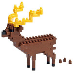Мини-конструктор Nanoblock (Наноблок) "Олень", 180 элементов