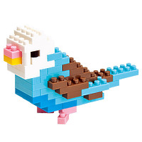 Мини-конструктор Nanoblock (Наноблок) "Волнистый Попугайчик", 80 элементов