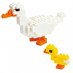 Мини-конструктор Nanoblock (Наноблок) "Японская Утка", 130 элементов