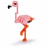 Мини-конструктор Nanoblock (Наноблок) "Розовый Фламинго", 110 элементов