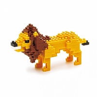 Мини-конструктор Nanoblock (Наноблок) "Лев", 150 элементов