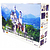 Мини-конструктор Nanoblock (Наноблок) "Большой Замок Deluxe", 5800 элементов