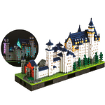 Мини-конструктор Nanoblock (Наноблок) "Большой Замок Deluxe", 5800 элементов