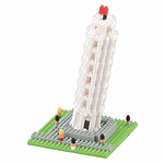 Мини-конструктор Nanoblock (Наноблок) "Пизанская Башня", 530 элементов