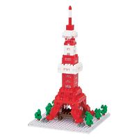 Мини-конструктор Nanoblock (Наноблок) "Юбилейная Телебашня Токио" 280 элементов