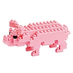 Мини-конструктор Nanoblock (Наноблок) "Поросенок" 100 элементов