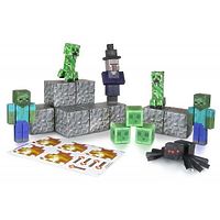 Бумажный конструктор "Minecraft Papercraft" Игровой мир "Враждебные мобы" 30 деталей