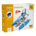 Конструктор Gigo "Solar Catamaran" (Гиго. Катамаран на солнечной энергии)