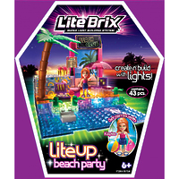 Конструктор Lite Brix Girls (Лайт Брикс Гёлс) "Пляжная вечеринка"