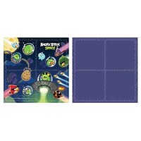 Коврик-пазл "Angry Birds Space", 119х119 см