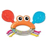 Погремушка Tomy Lamaze с мягкими деталями "Крабик Клик-Клак"