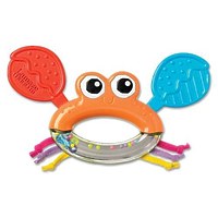 Погремушка Tomy Lamaze с мягкими деталями "Крабик Клик-Клак"