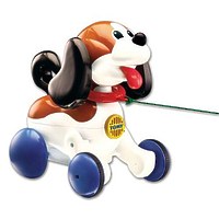 Музыкальная каталка Tomy "Веселый щенок на прогулке"