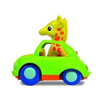 Каталка-машинка Tomy со светом и звуком "Веселый Жираф-Водитель"
