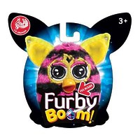 Плюшевая игрушка "Furby" в полоску, 11 см, со звуком