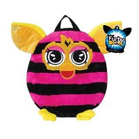 Плюшевый рюкзак "Furby" в полоску, 35 см