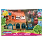 Игровой набор "Мой маленький мир" домик, аксессуары, фигурки 2 шт