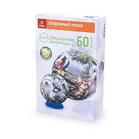 Шаровый Пазл "Любимцы" 60 деталей