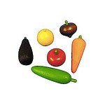 Развивающая игрушка «Овощи»