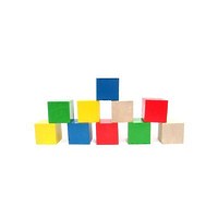 Развивающая игрушка «Кубики цветные», 10 деталей