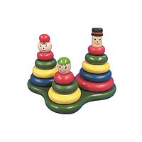 Развивающая игрушка «Пирамидка «Семейка», разноцветные