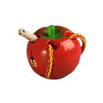 Развивающая игрушка «Шнуровка «Помидорчик», расписная