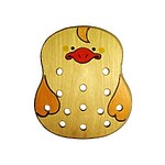 Развивающая игрушка «Шнуровка «Утенок», массив