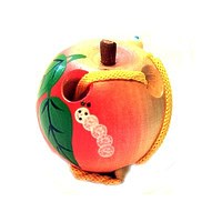 Развивающая игрушка «Шнуровка «Яблоко малое», расписная, лакированная