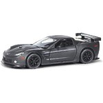 Машина металлическая "Chevrolet Corvette C6.R", инерционная, серый матовый цвет
