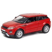 Машина металлическая "Range Rover Evoque", инерционная, красный матовый цвет