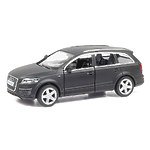 Машина металлическая "Audi Q7 V12", инерционная, серый матовый цвет