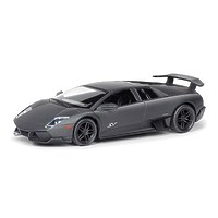 Машина металлическая "Lamborghini Murcielago LP670-4", инерционная, серый матовый цвет