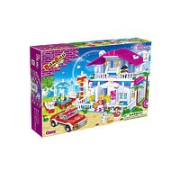 Конструктор "Ресторан" с 5 фигурками, 552 детали