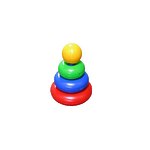Развивающая игрушка "Пирамидка. Малышок 3Ш"