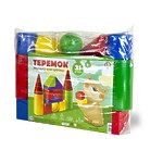 Конструктор "Теремок" в пвх сумке, 21 элемент