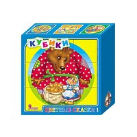 Набор кубиков "Цветные сказки 1", 9 штук