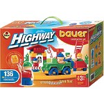 Конструктор "Bauer" серии Автодорога, 136 элементов