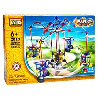 Электромеханический конструктор Loz Park. Серия: Парк развлечений. Качели для двоих