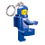 Брелок-фонарик для ключей Lego Classic - Spaceman, в ассортименте красный, белый, синий