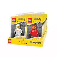 Брелок-фонарик для ключей Lego Classic - Spaceman, в ассортименте красный, белый, синий