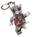Брелок-фонарик для ключей Lego Legends of Chima - Worriz (Ворриц)