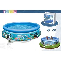 Надувной бассейн Intex "Easy Set", с насосом, 305х76 см