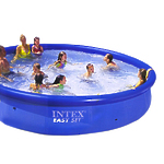 Надувной бассейн Intex "Easy Set", с насосом,457х91х91 см
