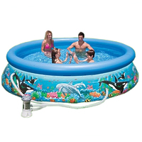 Надувной бассейн Intex "Easy Set", с насосом, 366х76 см