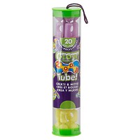 Конструктор "Zoob Tube. 20 Glow Pastel" 20 деталей