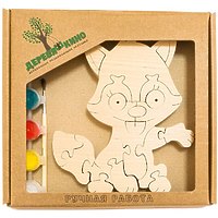 Развивающая игрушка "Лисенок" с красками