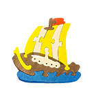 Развивающая игрушка "Кораблик"